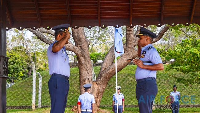 CHANGE OF COMMAND OF THE SLAF BASE ANURADHAPURA
