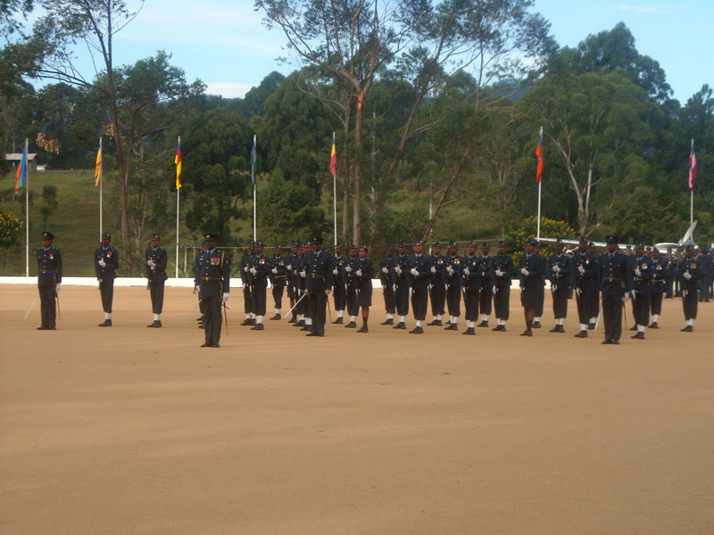 CHANGE OF COMMAND AT SLAF Station Diyatalawa