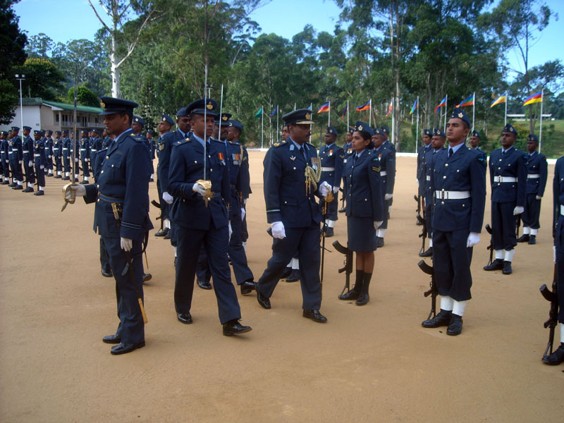 CHANGE OF COMMAND AT SLAF Station Diyatalawa