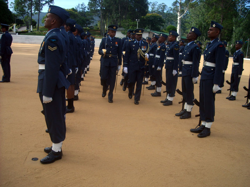 CHANGE OF COMMAND AT SLAF Station Diyatalawa