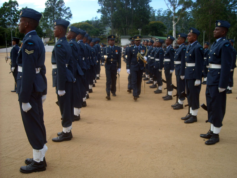 CHANGE OF COMMAND AT SLAF Station Diyatalawa