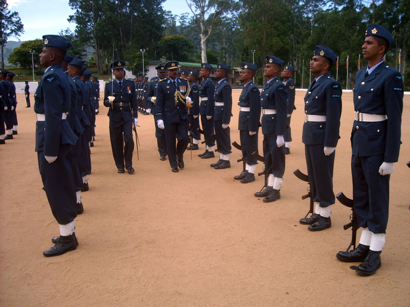 CHANGE OF COMMAND AT SLAF Station Diyatalawa