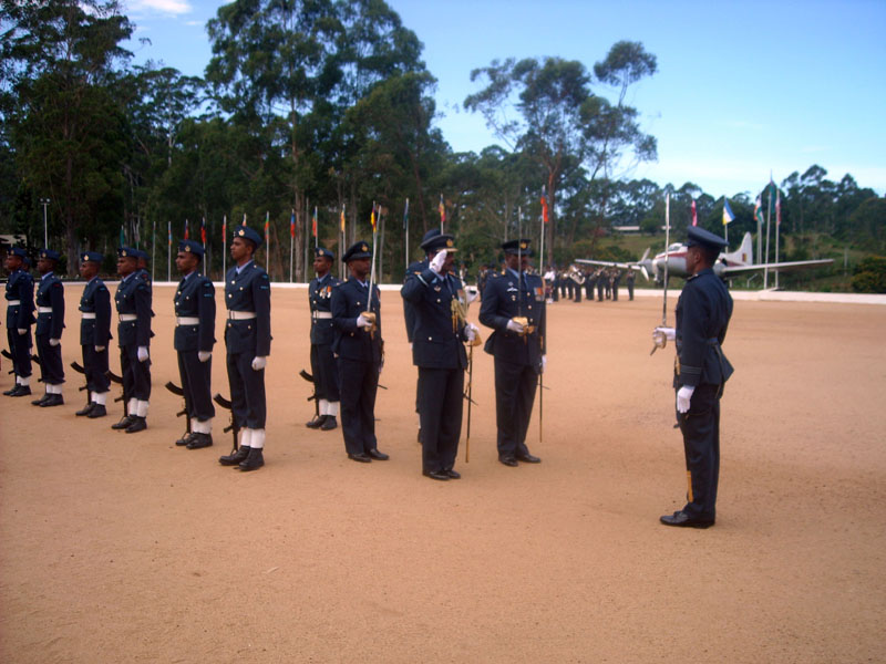 CHANGE OF COMMAND AT SLAF Station Diyatalawa