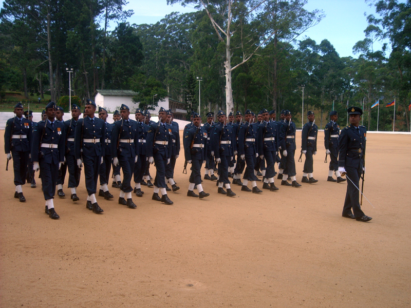 CHANGE OF COMMAND AT SLAF Station Diyatalawa