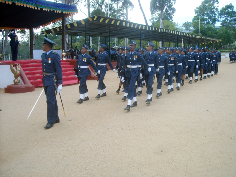 CHANGE OF COMMAND AT SLAF Station Diyatalawa