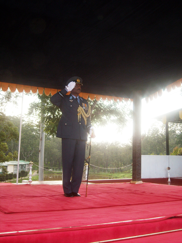 CHANGE OF COMMAND AT SLAF Station Diyatalawa