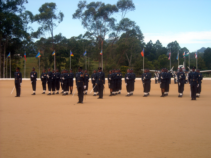 CHANGE OF COMMAND AT SLAF Station Diyatalawa