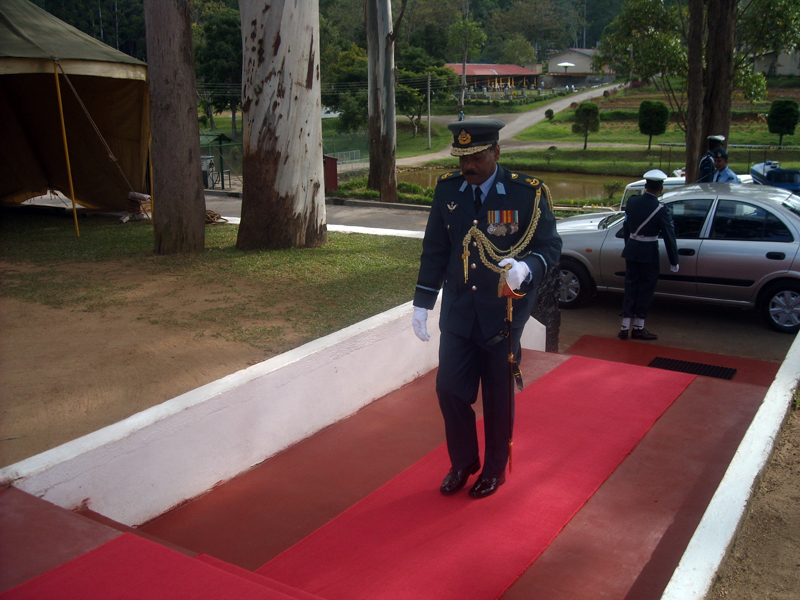 CHANGE OF COMMAND AT SLAF Station Diyatalawa