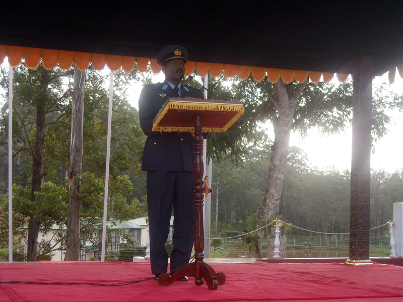 CHANGE OF COMMAND AT SLAF Station Diyatalawa