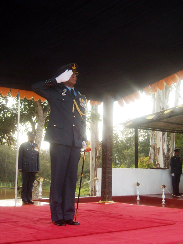 CHANGE OF COMMAND AT SLAF Station Diyatalawa