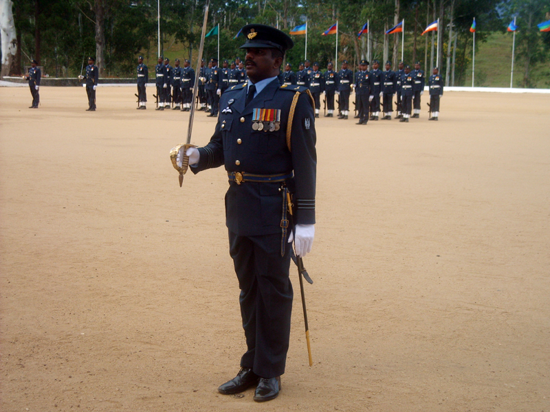 CHANGE OF COMMAND AT SLAF Station Diyatalawa