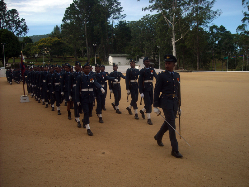 CHANGE OF COMMAND AT SLAF Station Diyatalawa
