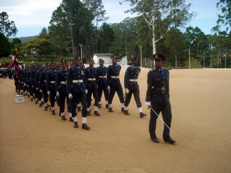CHANGE OF COMMAND AT SLAF Station Diyatalawa