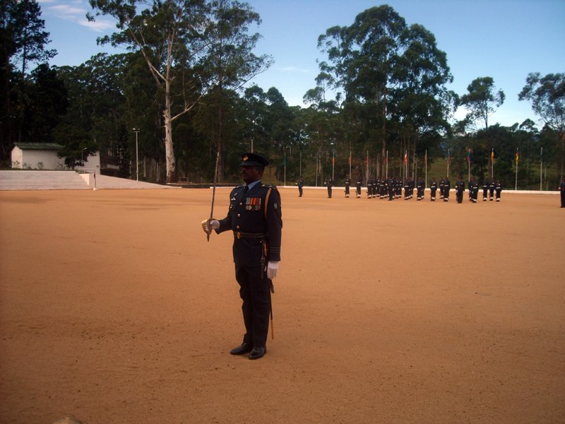 CHANGE OF COMMAND AT SLAF Station Diyatalawa