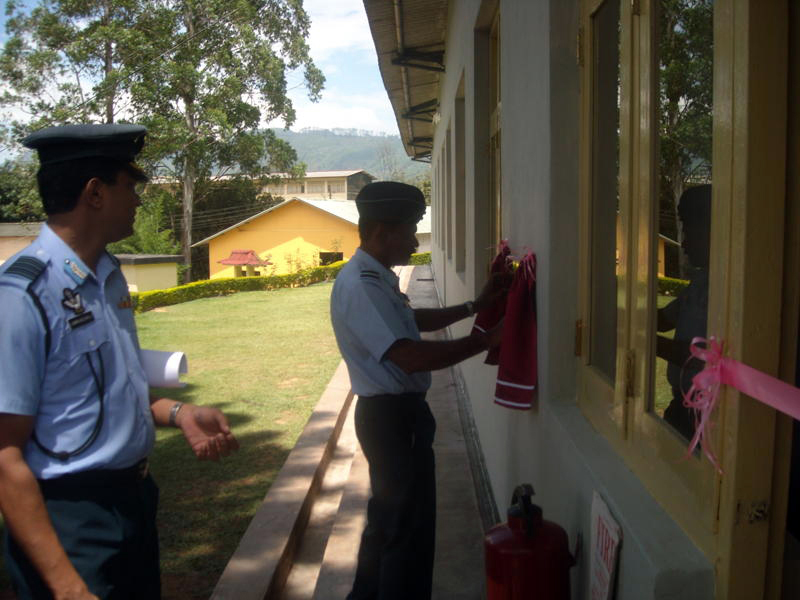 CHANGE OF COMMAND AT SLAF Station Diyatalawa