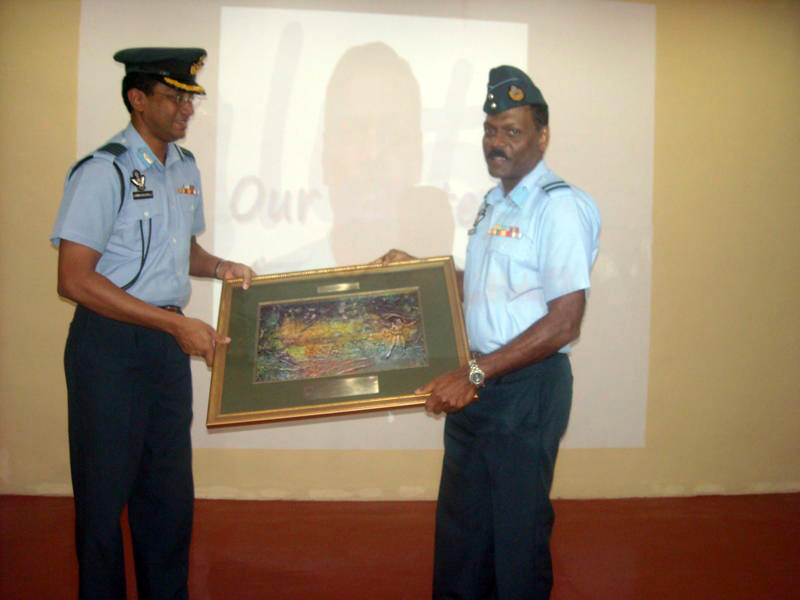 CHANGE OF COMMAND AT SLAF Station Diyatalawa