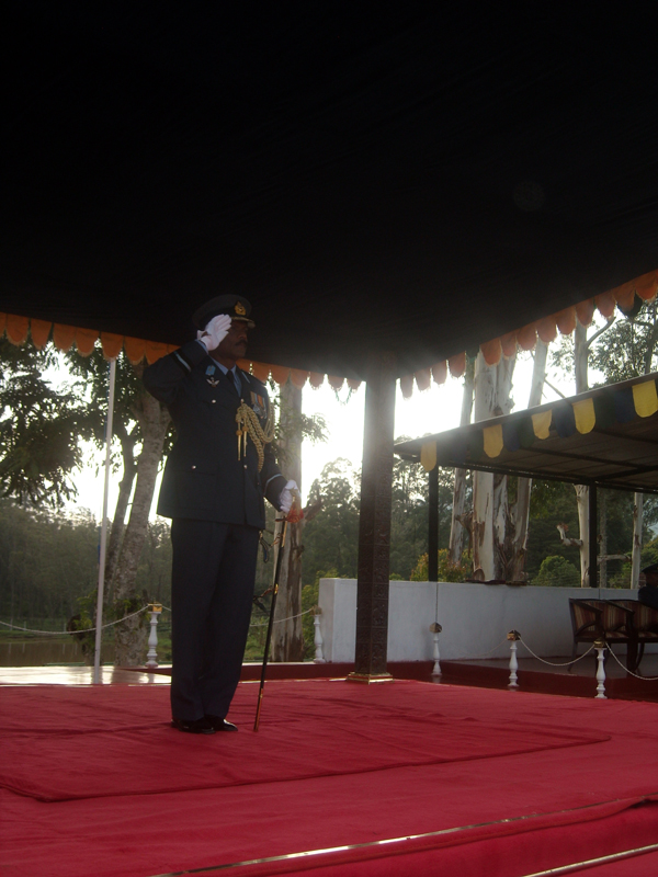 CHANGE OF COMMAND AT SLAF Station Diyatalawa