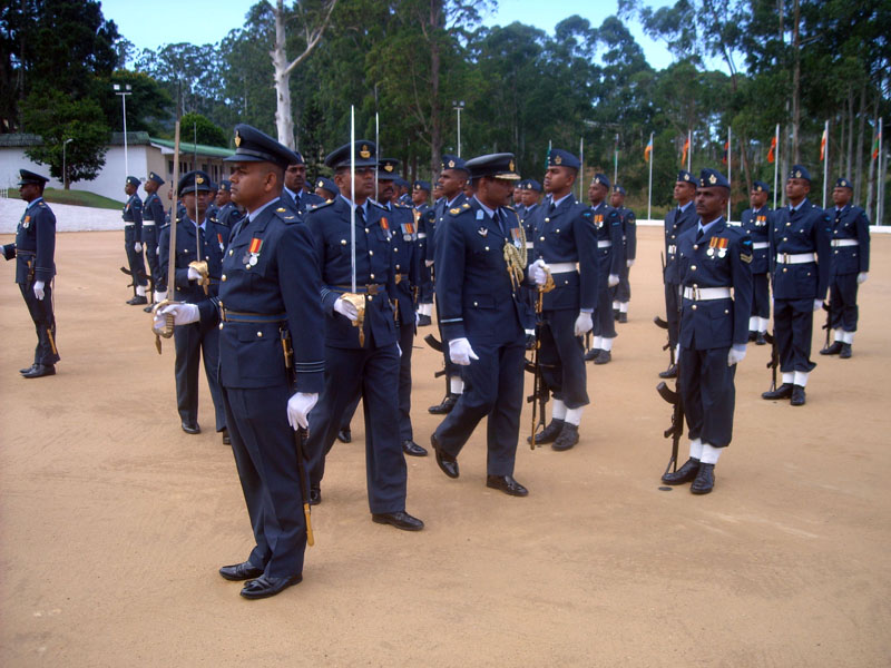 CHANGE OF COMMAND AT SLAF Station Diyatalawa