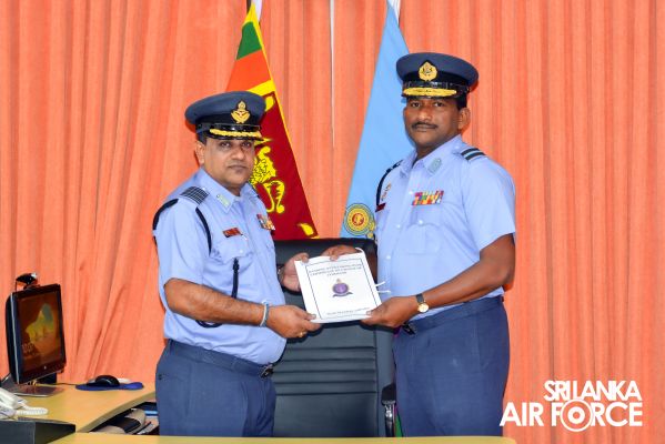 CHANGE OF COMMAND AT SLAF STATION AMPARA