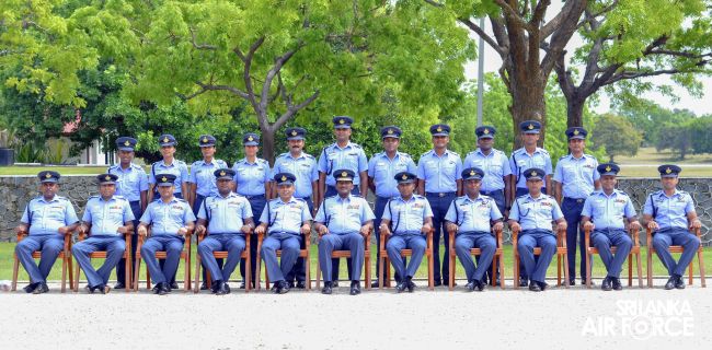 CHANGE OF COMMAND AT SLAF STATION AMPARA