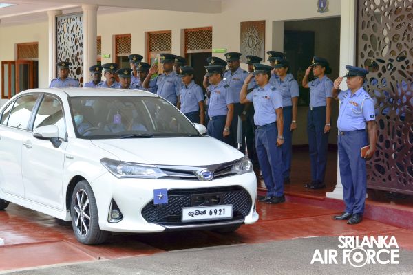 CHANGE OF COMMAND AT SLAF STATION AMPARA