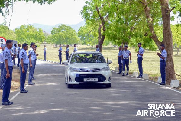 CHANGE OF COMMAND AT SLAF STATION AMPARA