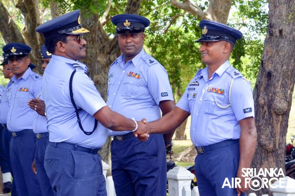CHANGE OF COMMAND AT SLAF STATION AMPARA