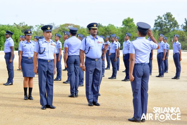 CHANGE OF COMMAND AT SLAF STATION AMPARA