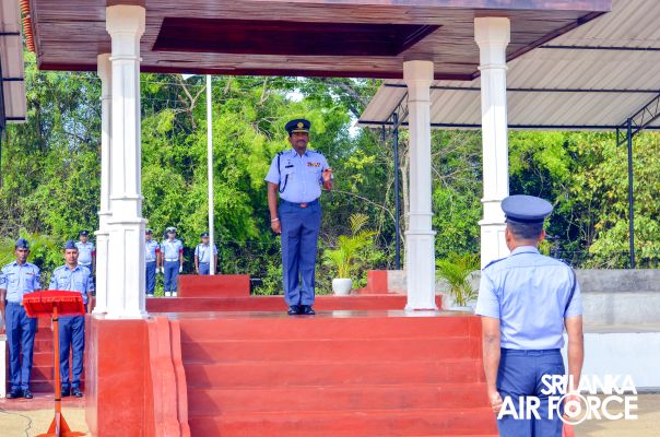 CHANGE OF COMMAND AT SLAF STATION AMPARA
