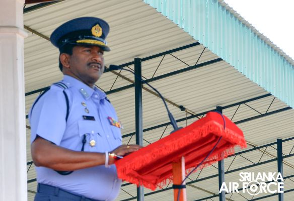 CHANGE OF COMMAND AT SLAF STATION AMPARA