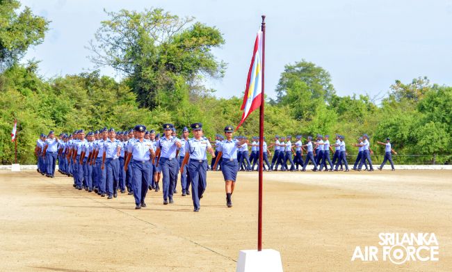 CHANGE OF COMMAND AT SLAF STATION AMPARA