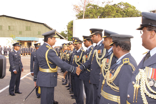 Change of Command at Sri Lanka Air Force