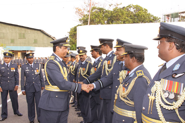Change of Command at Sri Lanka Air Force