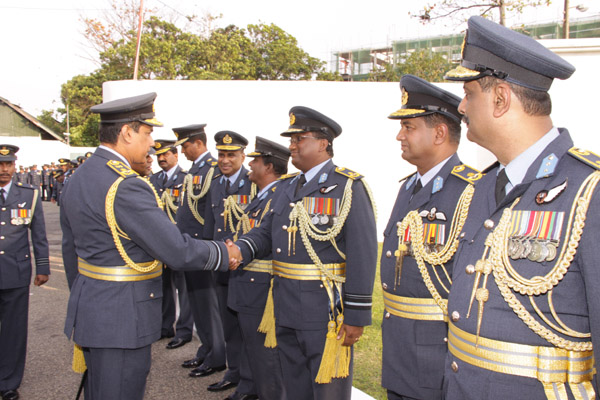 Change of Command at Sri Lanka Air Force