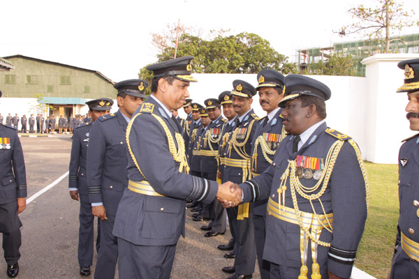 Change of Command at Sri Lanka Air Force