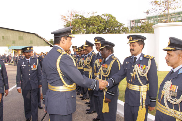 Change of Command at Sri Lanka Air Force