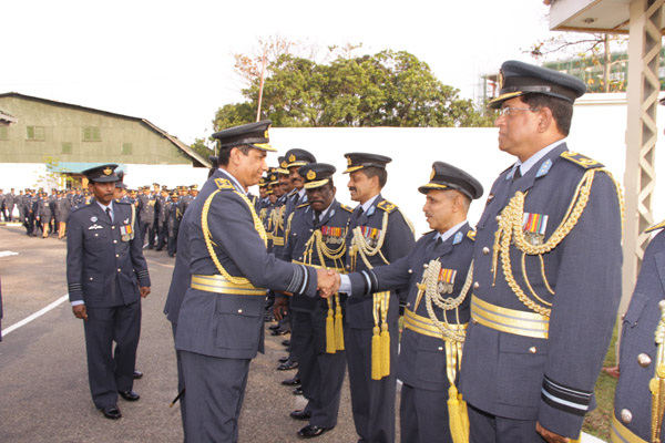 Change of Command at Sri Lanka Air Force