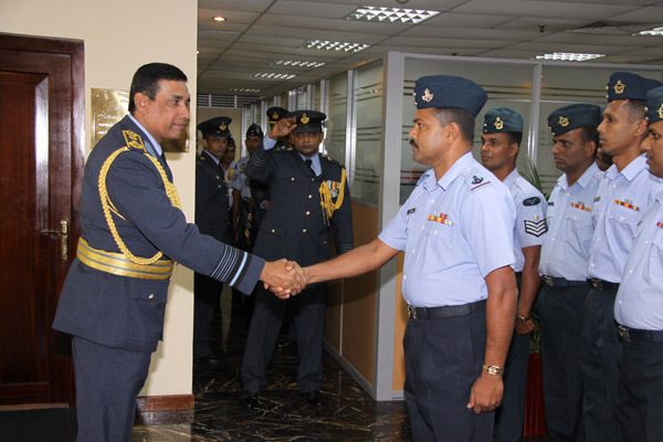 Change of Command at Sri Lanka Air Force