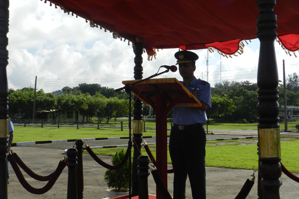 ගුවන් හමුදා වවුනියාව කදවුරේ නව අණදෙන නිලධාරී එයාර් කොමඩෝර් පී.ඩී.කේ.ටී ජයසිංහ