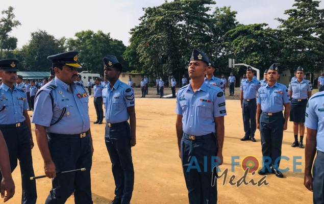 Change of Command at Sri Lanka Air Force Station BIA