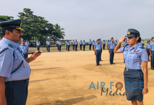 Change of Command at Sri Lanka Air Force Station BIA