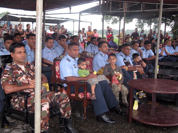 Children’s Party at SLAF Base Hingurakgoda