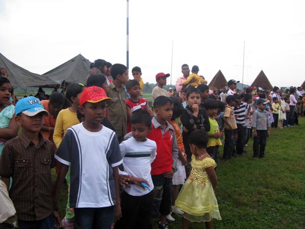 Children’s Party at SLAF Base Hingurakgoda