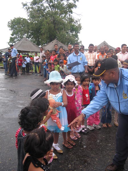Children’s Party at SLAF Base Hingurakgoda