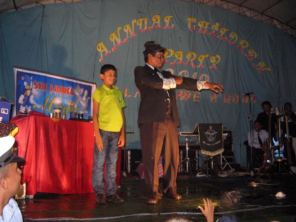 Children’s Party at SLAF Base Hingurakgoda