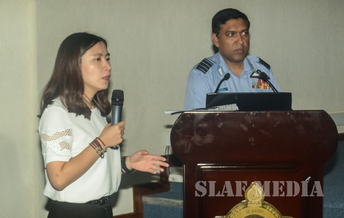 A Delegation from the China NDU Visits Air Force Headquarters