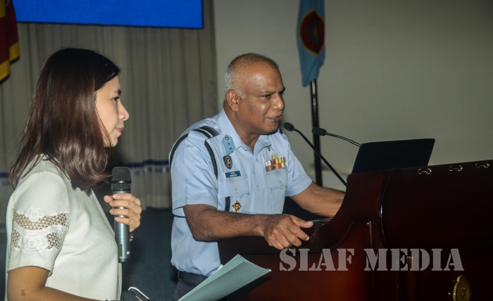 A Delegation from the China NDU Visits Air Force Headquarters