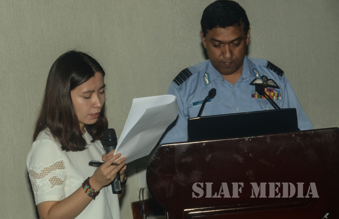 A Delegation from the China NDU Visits Air Force Headquarters