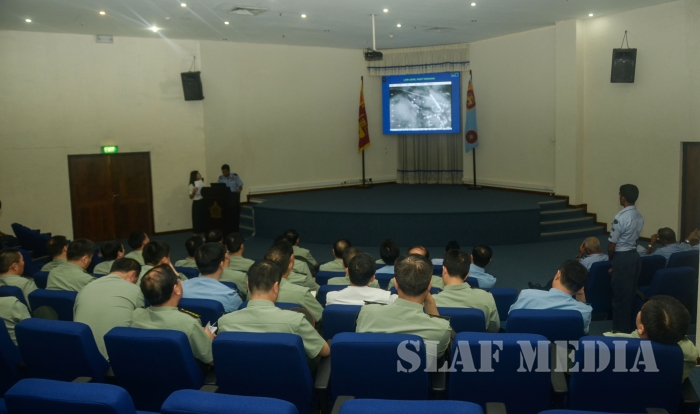 A Delegation from the China NDU Visits Air Force Headquarters