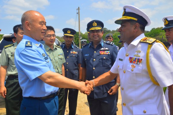 Gen XI Qi Liang visits Trincomalee